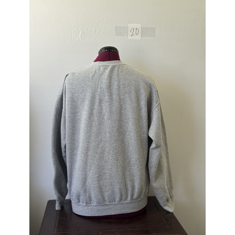 Coca Cola Diet Coke Floral Embroidered Gray Crewneck Sweatshirt Size Large - Picture 3 of 6